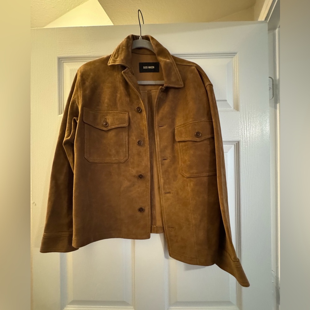 Buck Mason Suede Shacket